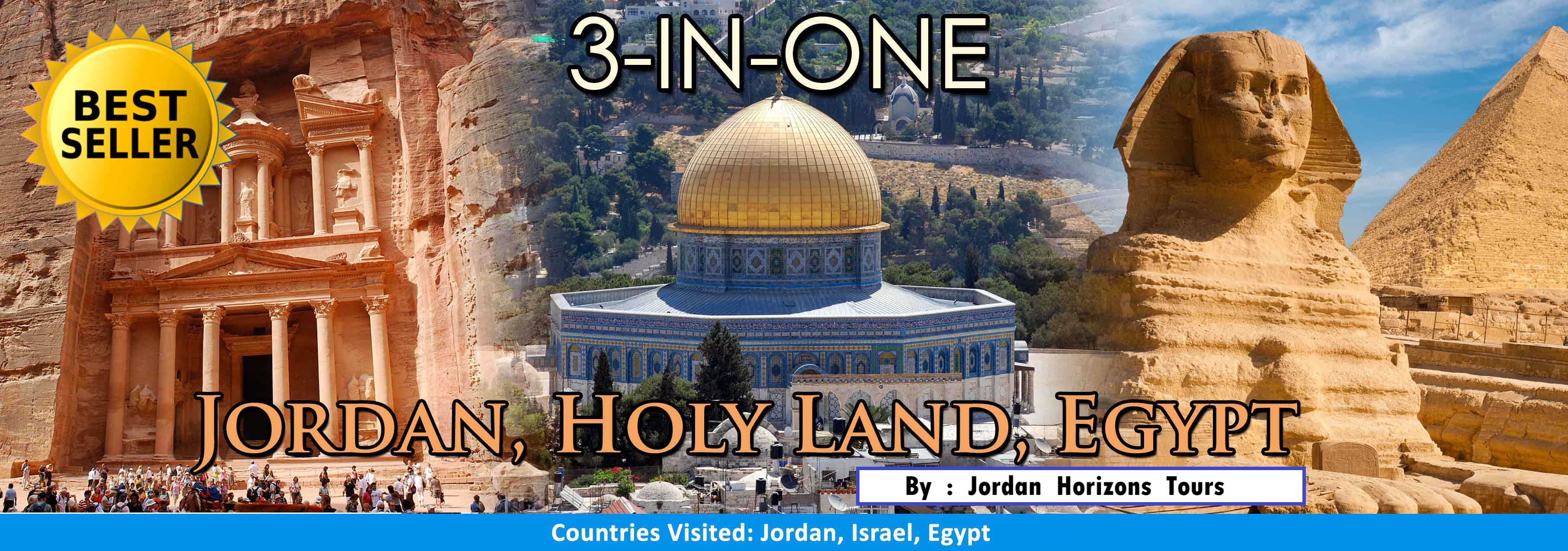 Pilgerreise ins Heilige Land: Reisepakete für Jordanien, Israel und Ägypten